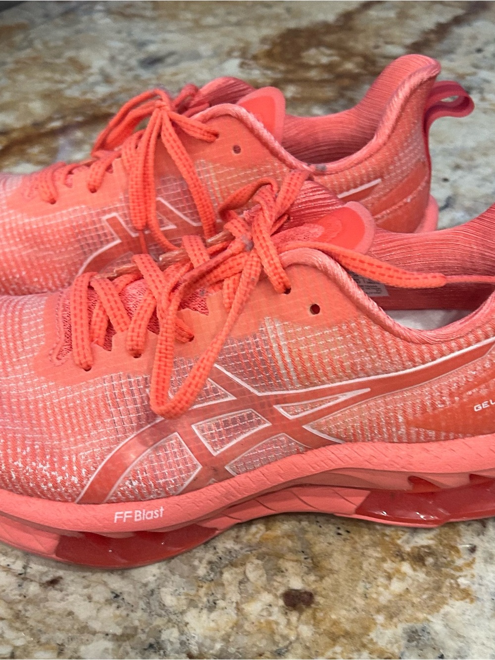 Asics Women's Coral Pink Running Sneakers